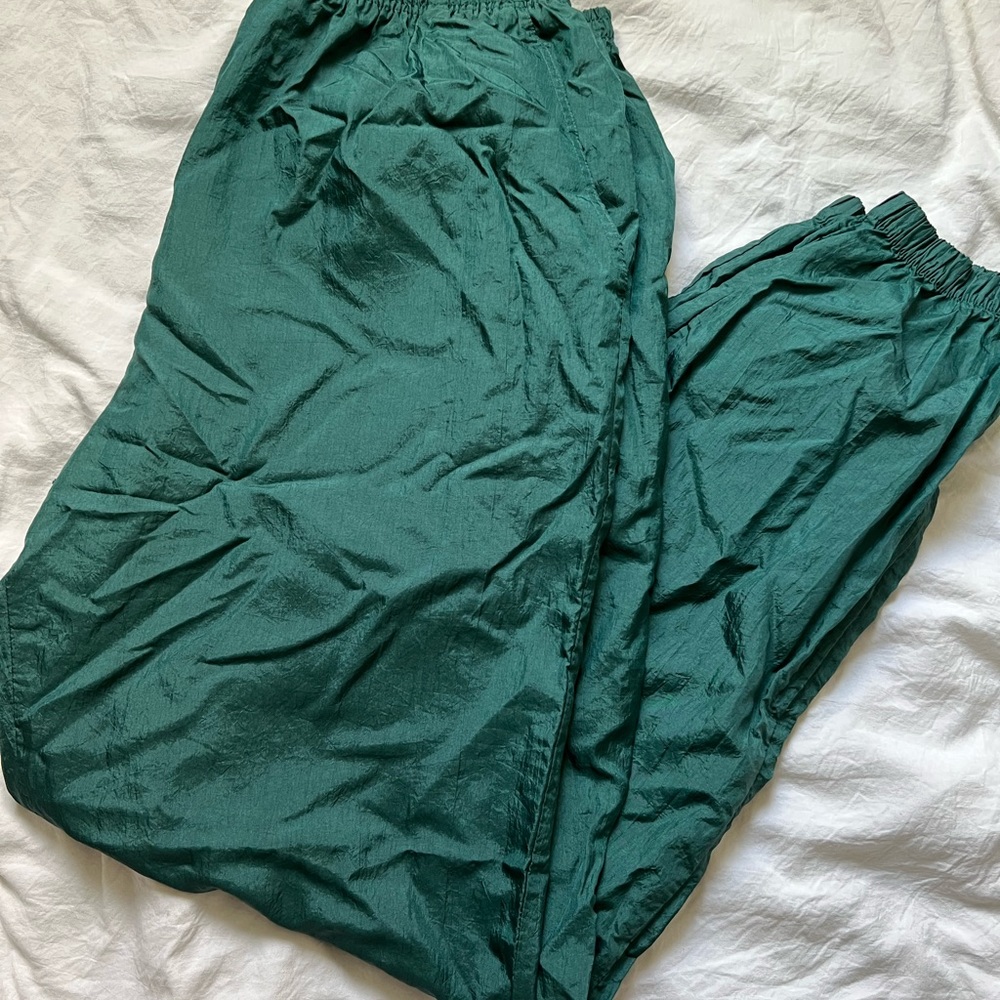 Vintage Green windbreaker joggers